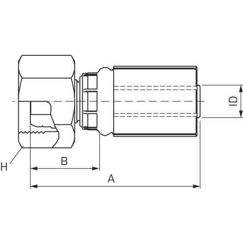 Hydraulikarmatur MegaCrimp® FG FFGX