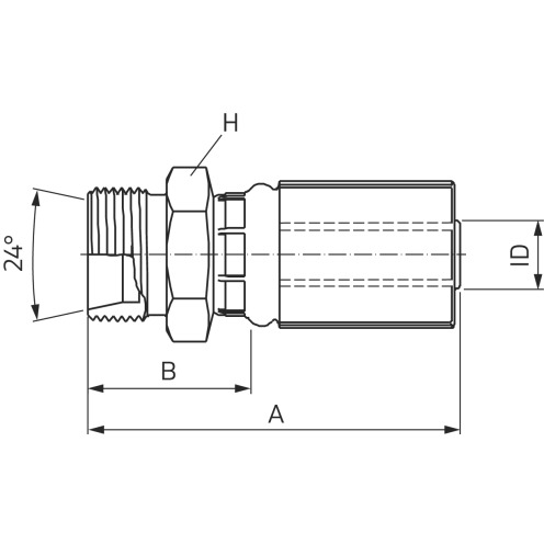Hydraulikarmatur MegaCrimp® FG MFG