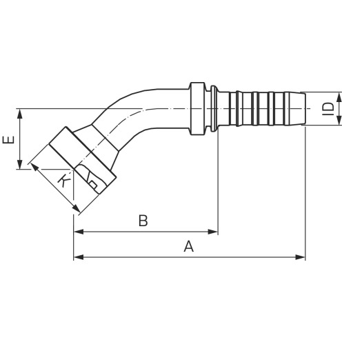 Hydraulikarmatur GlobalSpiral™ FLC45