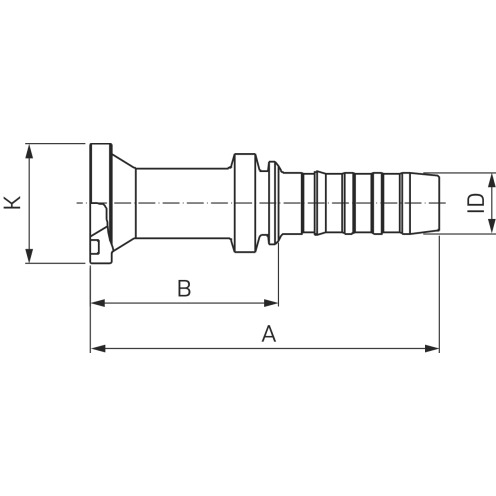 Hydraulikarmatur GlobalSpiral™ SAE FLH