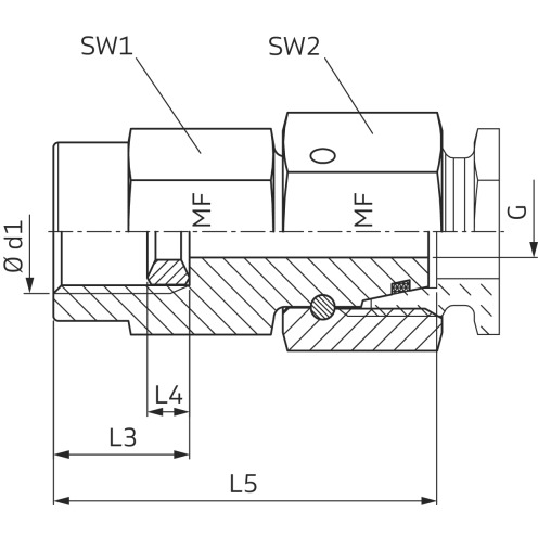 Manometerverschraubung MAVE, STAUFF®