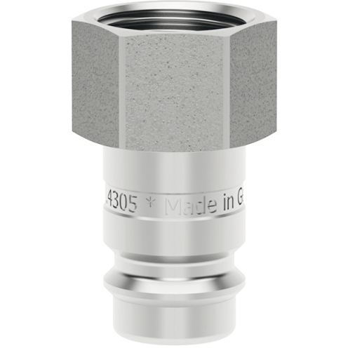 Stecknippel CleanConnect® ESIGE DN 10 mit G-IG, Edelstahl