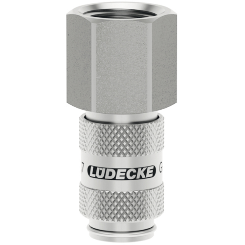 Schnellverschlussklupplung CleanConnect® ESMCE DN 2,7 mit IG, Edelstahl