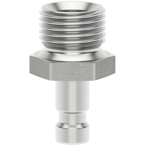 Stecknippel CleanConnect® ESMCE DN 2,7 mit AG, Edelstahl