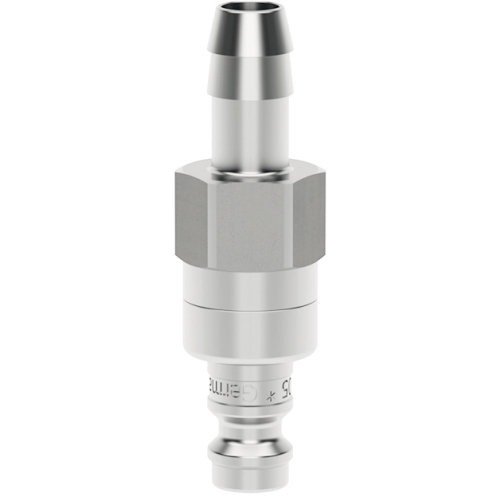 Stecknippel CleanConnect® ESME DN 5 mit Tülle, Edelstahl