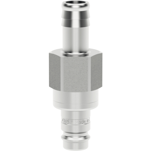 Stecknippel CleanConnect® ESIGE DN 10 mit Tülle, Edelstahl