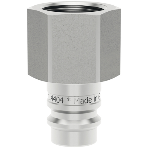 Stecknippel CleanConnect® ESGE DN 19 mit G-IG, Edelstahl