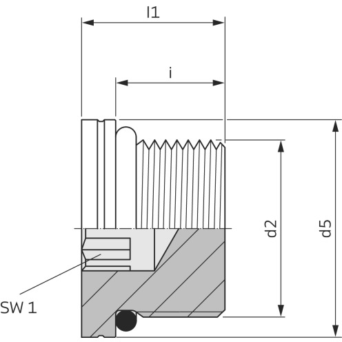 Voss Verschluss-Schraube VSTI-M-OR, VOSS