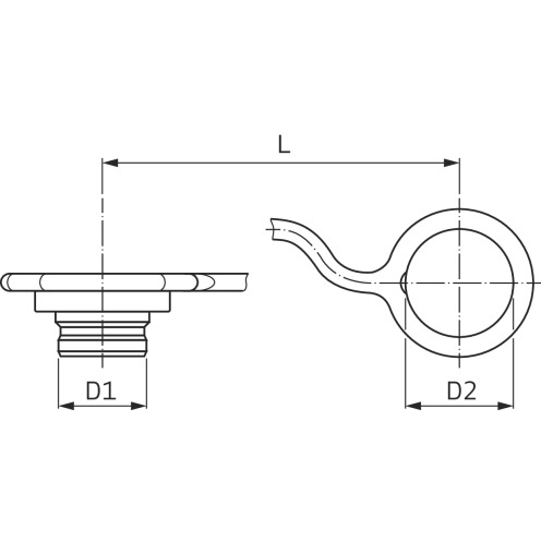 Stauff Staubkappe für Muffe Push-Pull-Kupplung