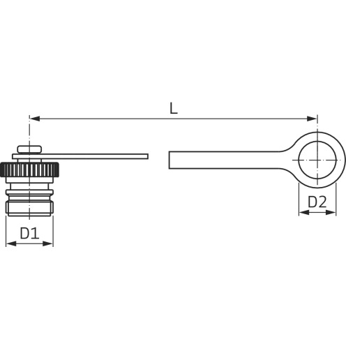 Staubkappe für Stecker Schraubkupplung