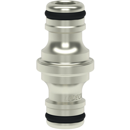 Stecknippel-Adapter WaterProfi® WPN DN 9, Messing vernickelt