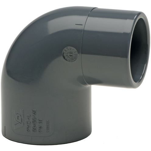 Van de Lande 2.26 VDL PVC-U Knie 90°, reduzierend
