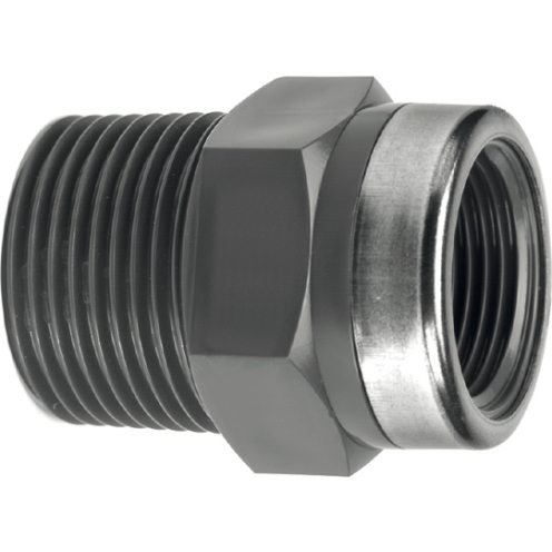 3.28 VDL PVC-U Schraubmuffe IG x AG