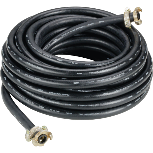 H-Plus Pressluftschlauchleitung H-Plus AIR schwarz, 10/15 bar