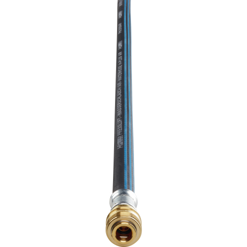 Pressluftschlauchleitung H-Plus  mit Schnellverschlusskupplung, DN 7,2, schwarz