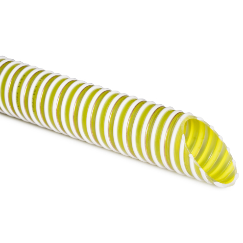 PVC/TPU-Saug- und Druckschlauch für Holzpellets Woodtek