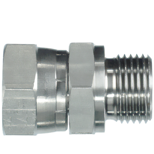Gerader Distanzadapter IG/AG, Edelstahl