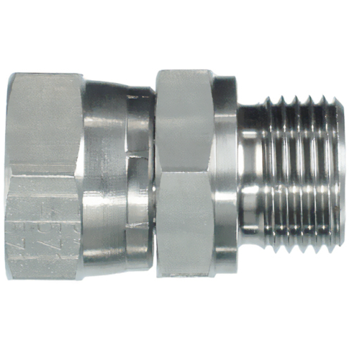 Gerader Reduzieradapter AG/IG, Edelstahl