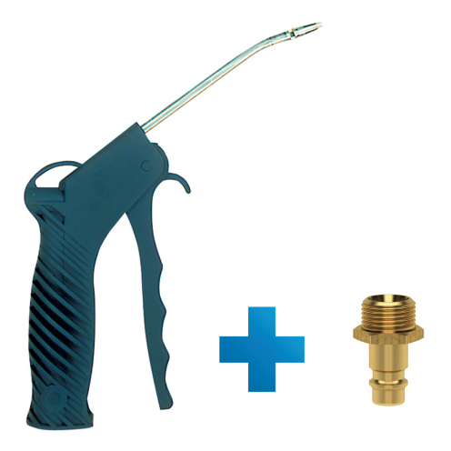 Riegler Blaspistole mit Düse, Kunststoff